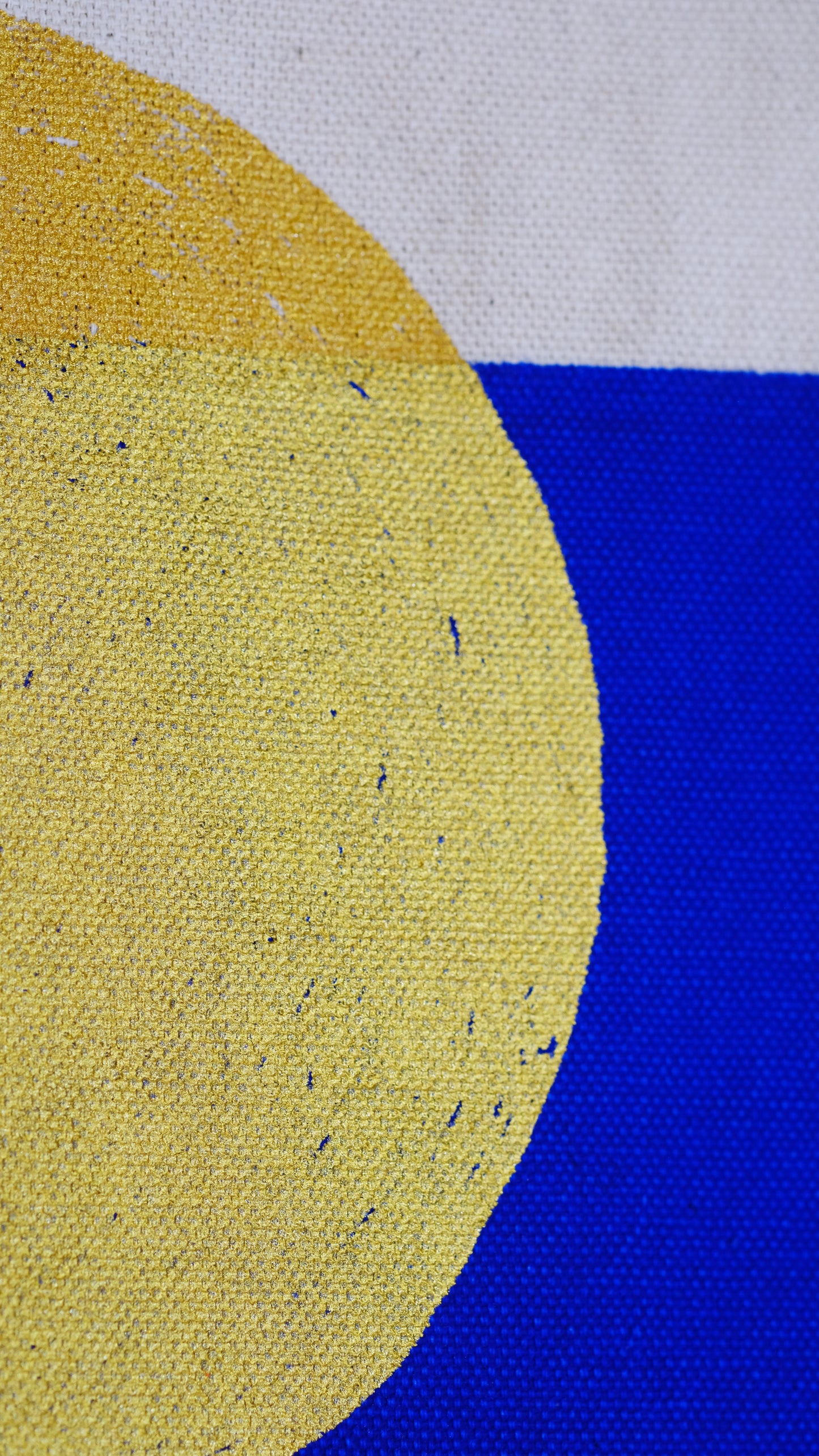 Totebag sérigraphié rond or