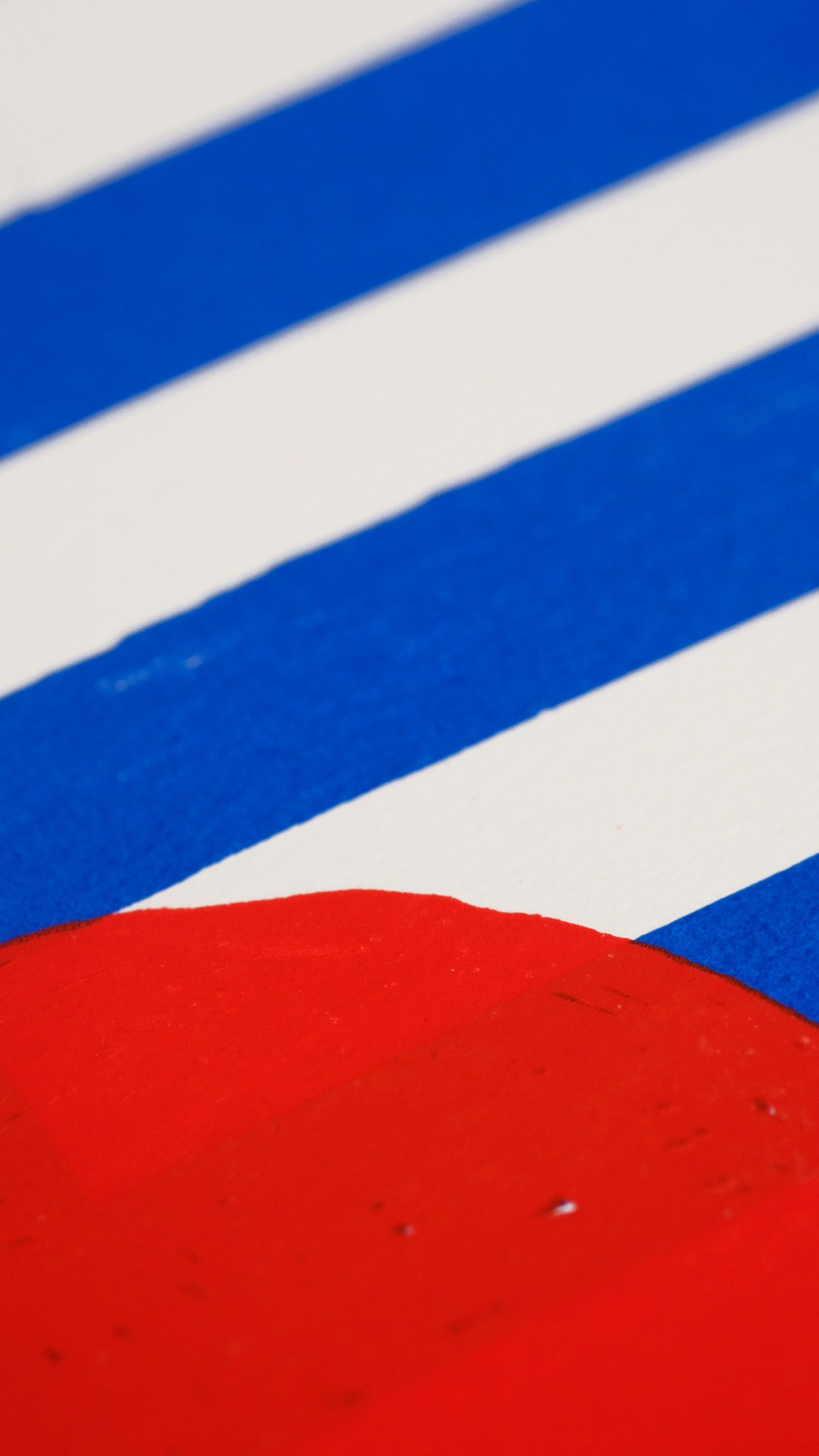 Rayures Bleu et rouge