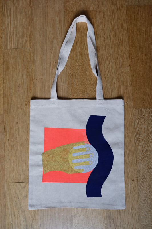 Totebag sérigraphié main