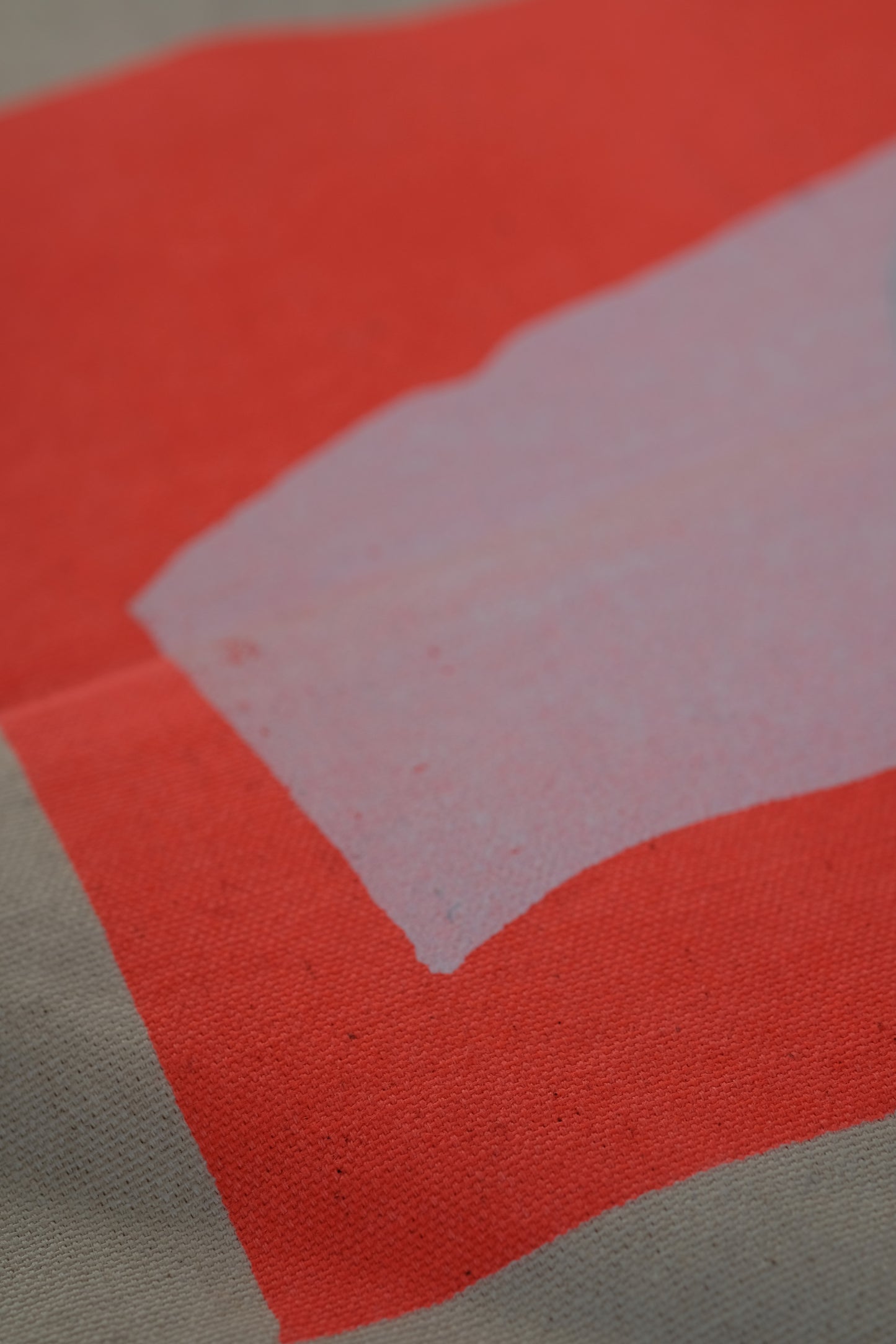 Totebag sérigraphié vague et rond argenté